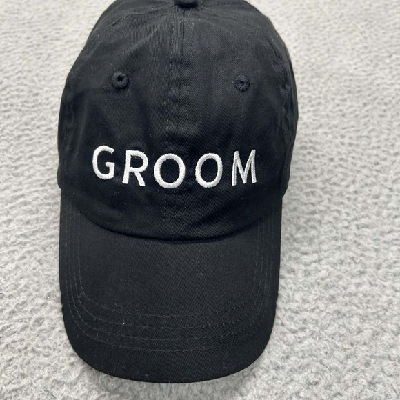 Bride Groom Hat Set Mens Womens One Size Strapback Party - Picture 5 of 9